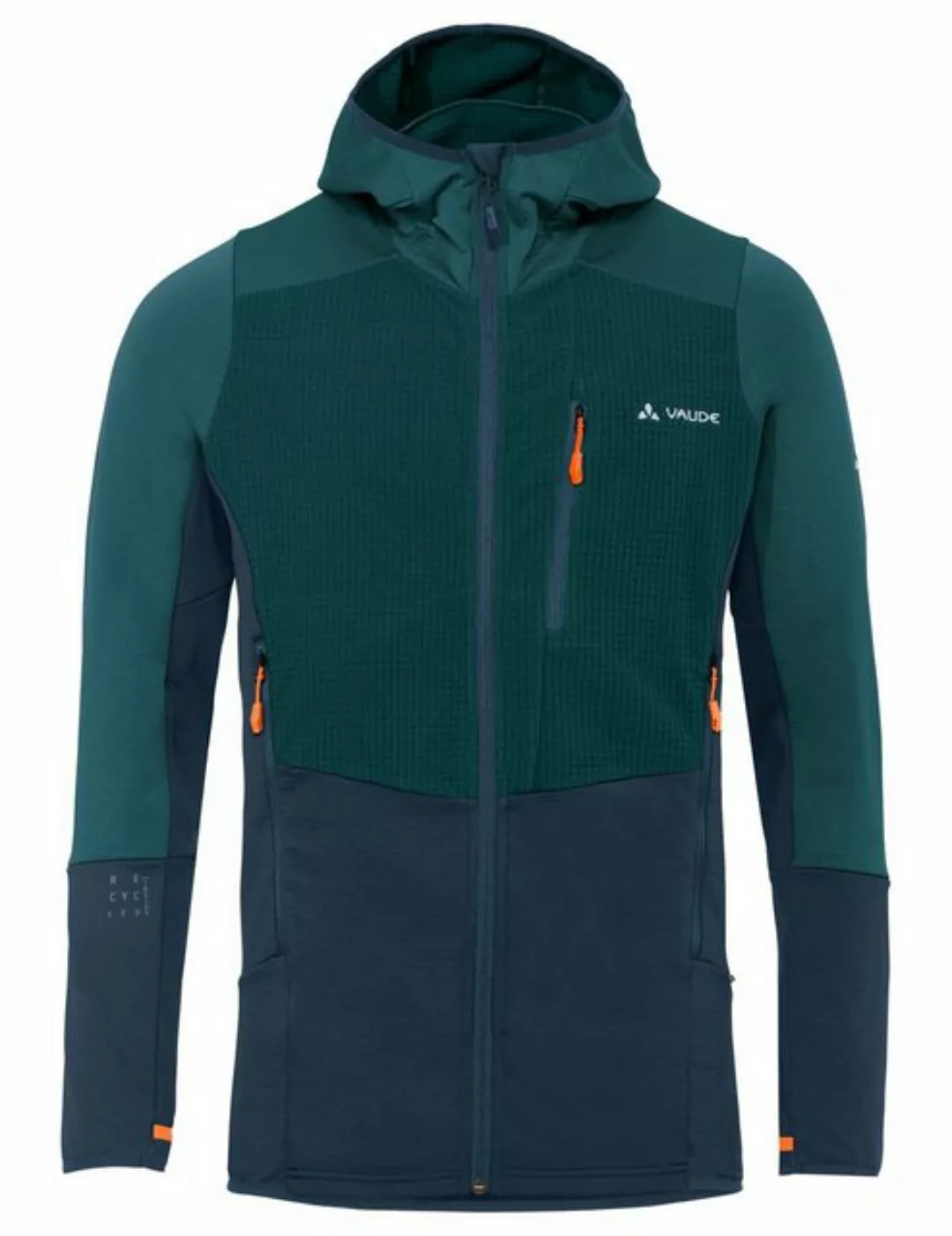 VAUDE Anorak Vaude Mens Monviso Hooded Grid Fleece Jacket günstig online kaufen