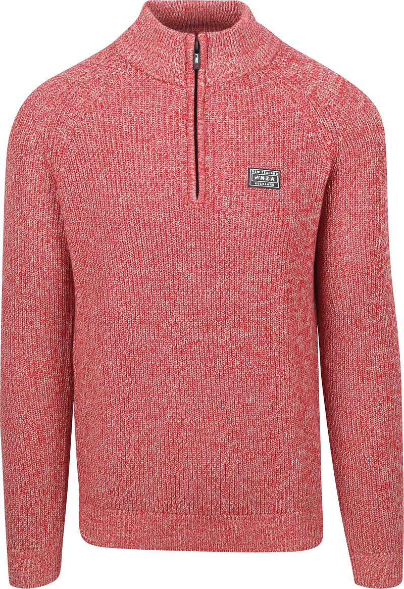 NZA Half Zip Pullover Drake Rot - Größe L günstig online kaufen