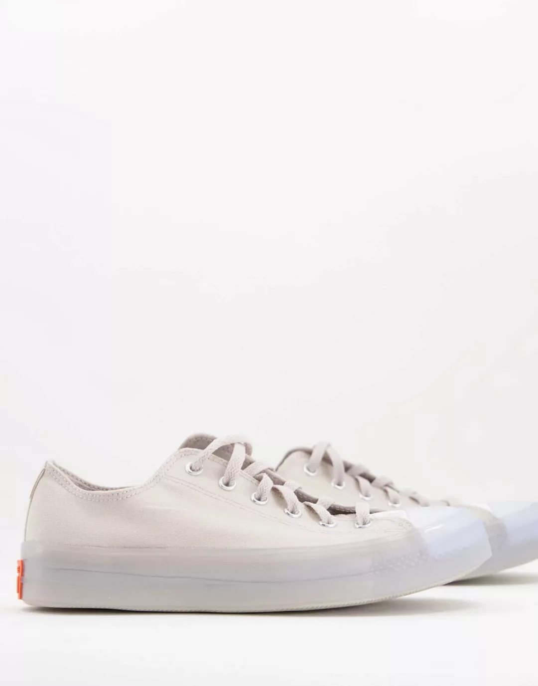 Converse – Chuck Taylor Ox CX ‑ Elastische Sneaker aus Canvas in Steingrau- günstig online kaufen