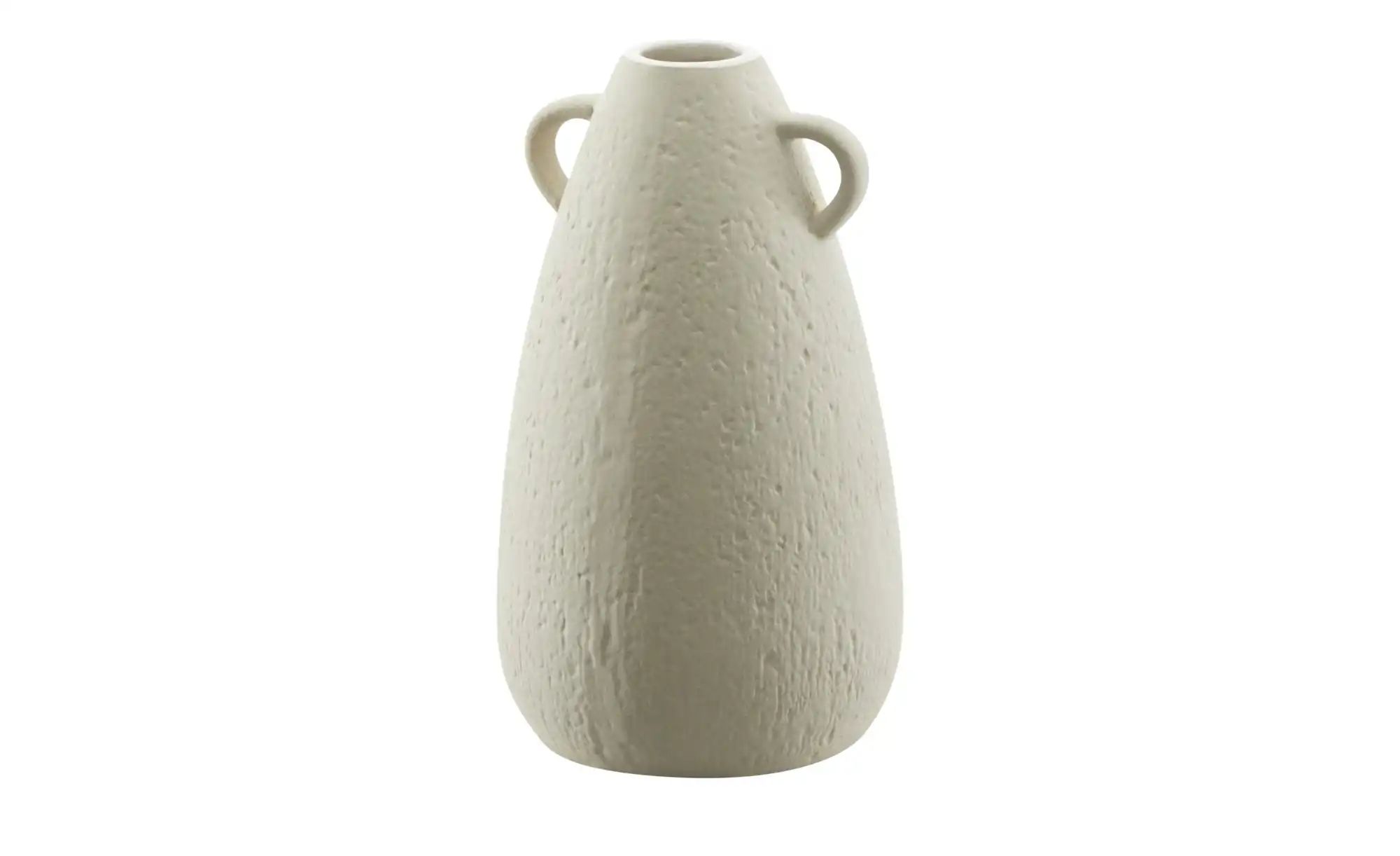HOME STORY Vase ¦ grau ¦ Steinzeug ¦ Maße (cm): H: 18,42  Ø: 10.8 Accessoir günstig online kaufen