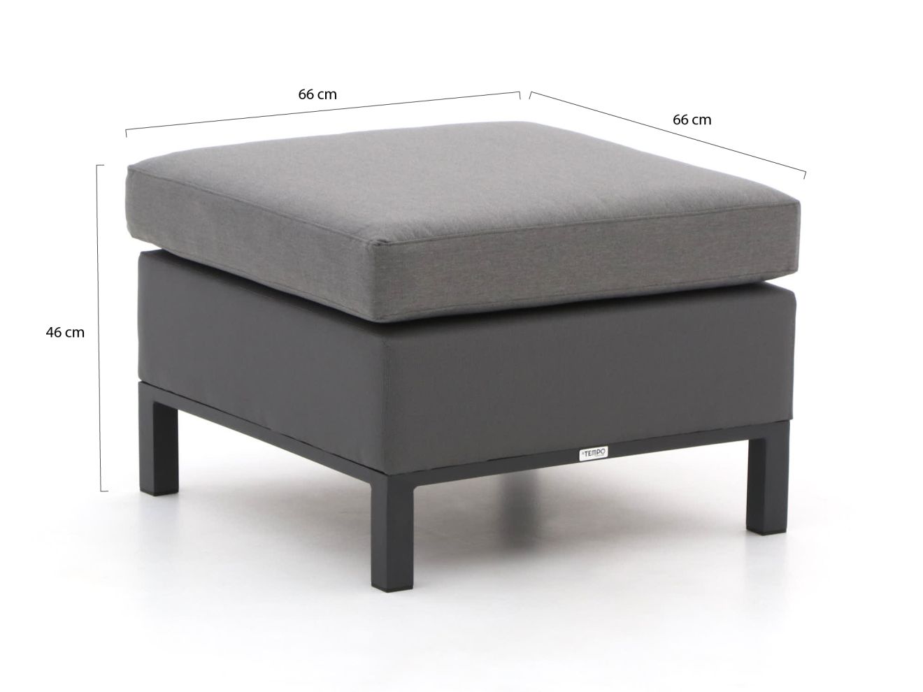 Il Tempo Di Sotto Lounge Gartenhocker 66 cm günstig online kaufen