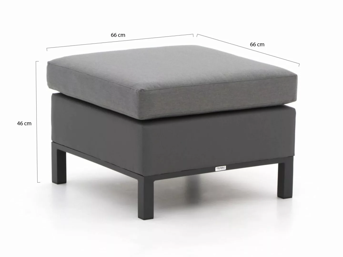 Il Tempo Di Sotto Lounge Gartenhocker 66 cm günstig online kaufen