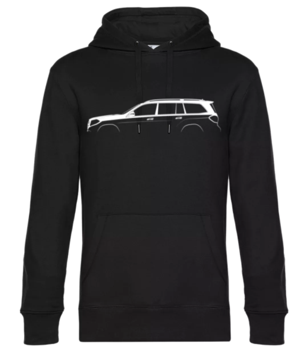 'Mercedes-Benz GLS AMG X166' Silhouette · Unisex Premium Hoodie günstig online kaufen