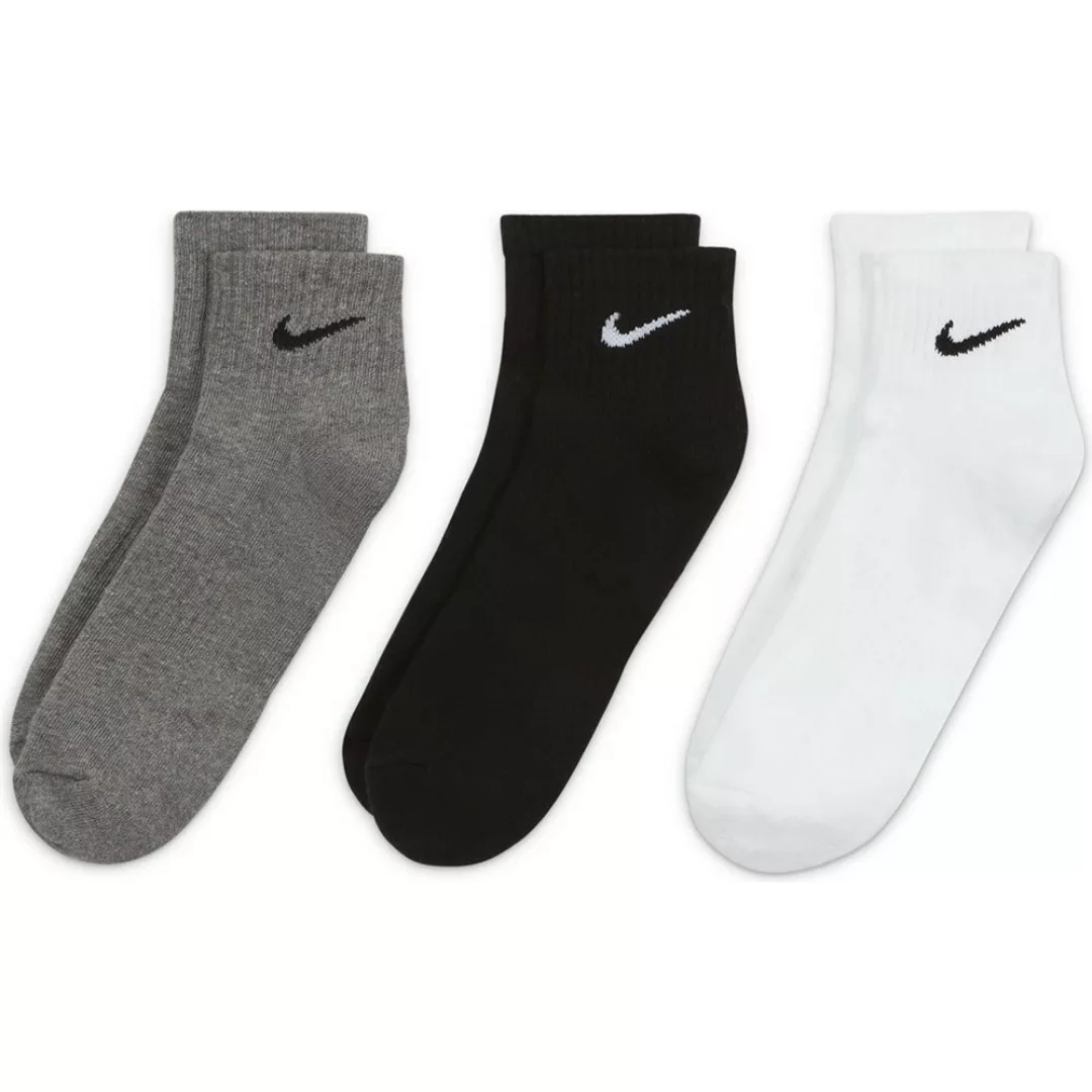 Nike Everyday Cushioned Ankle 3 Paare Socken EU 34-38 Multicolor günstig online kaufen