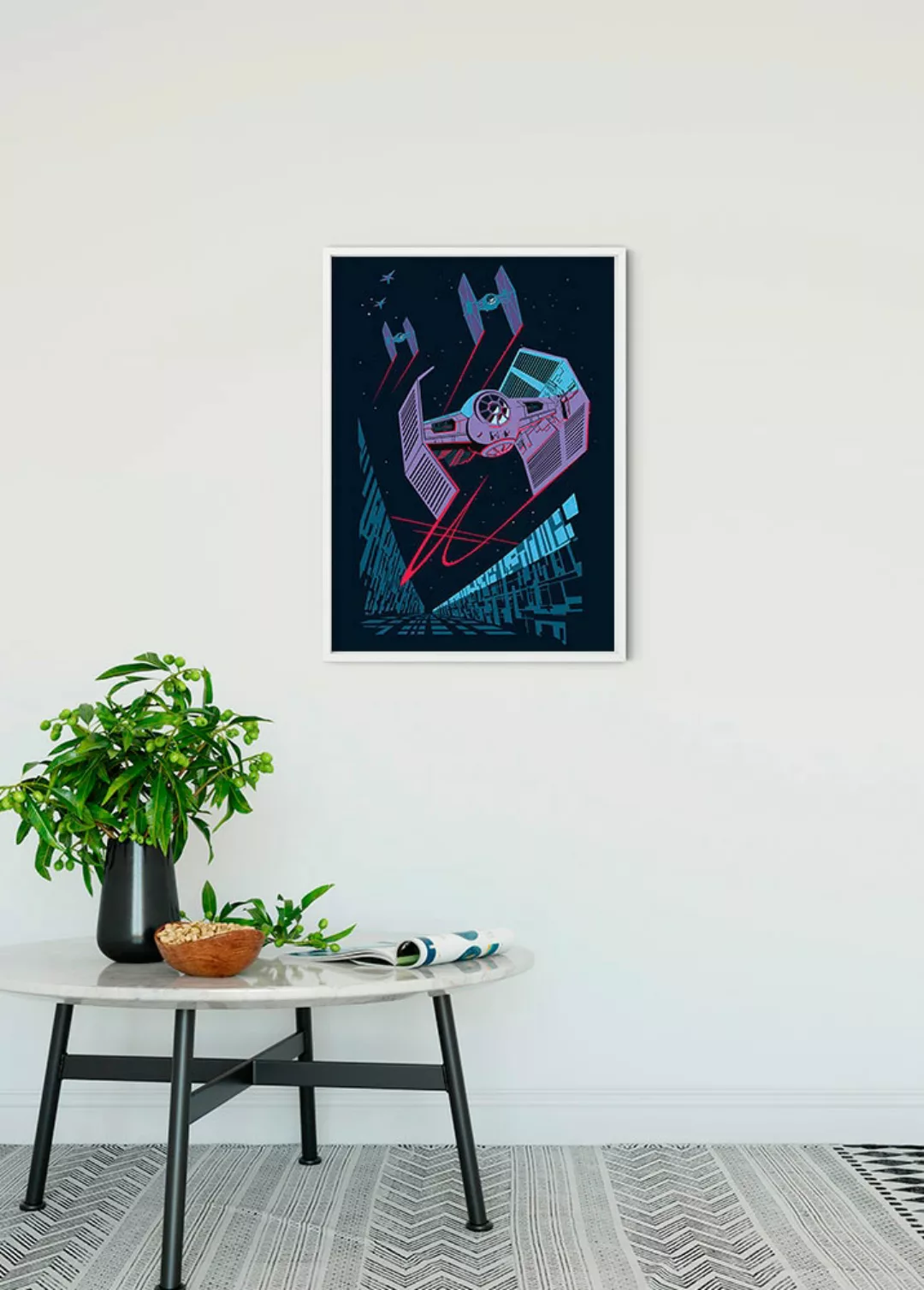 Komar Wandbild Star Wars Fighter 40 x 50 cm günstig online kaufen