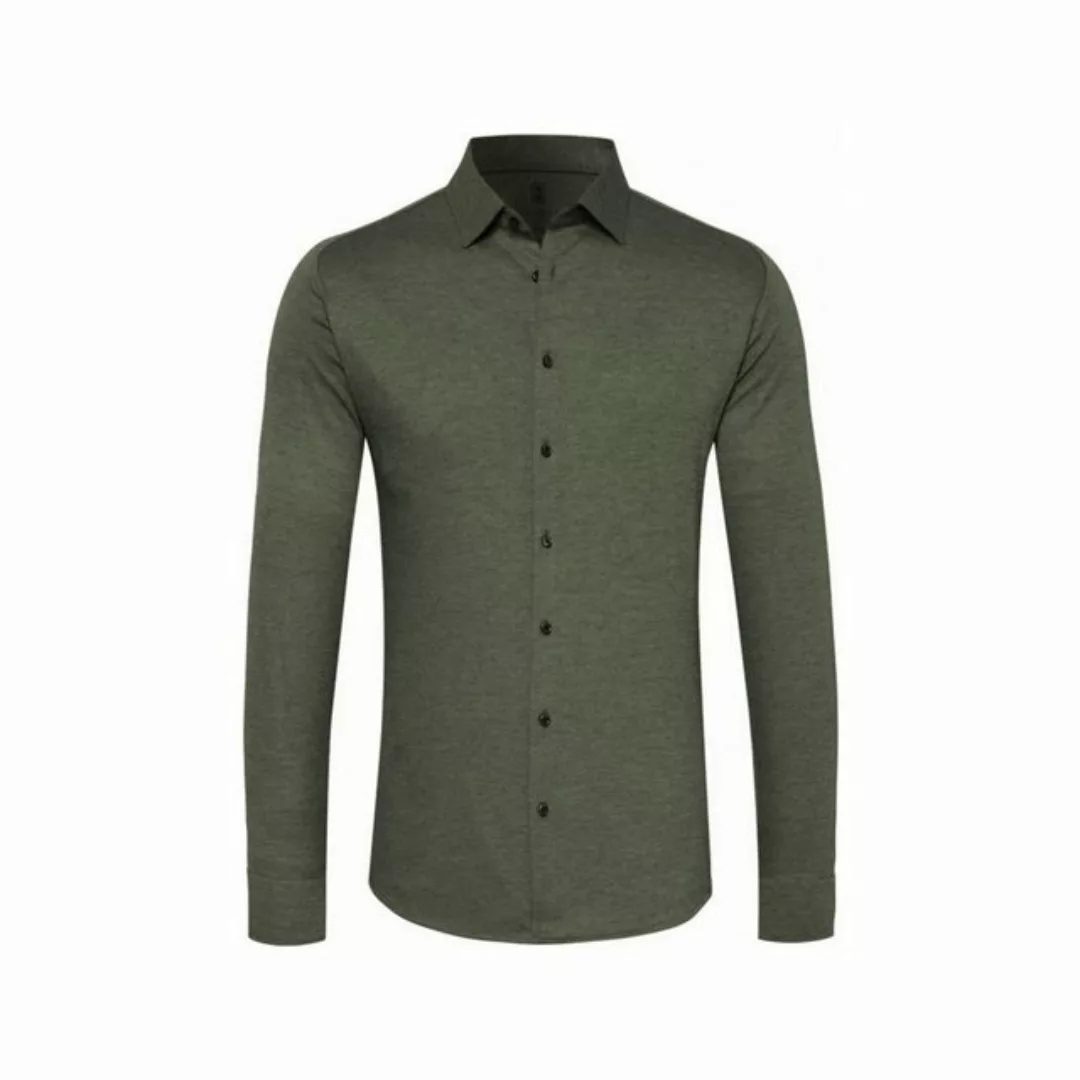 Desoto Langarmhemd grün regular fit (1-tlg) günstig online kaufen