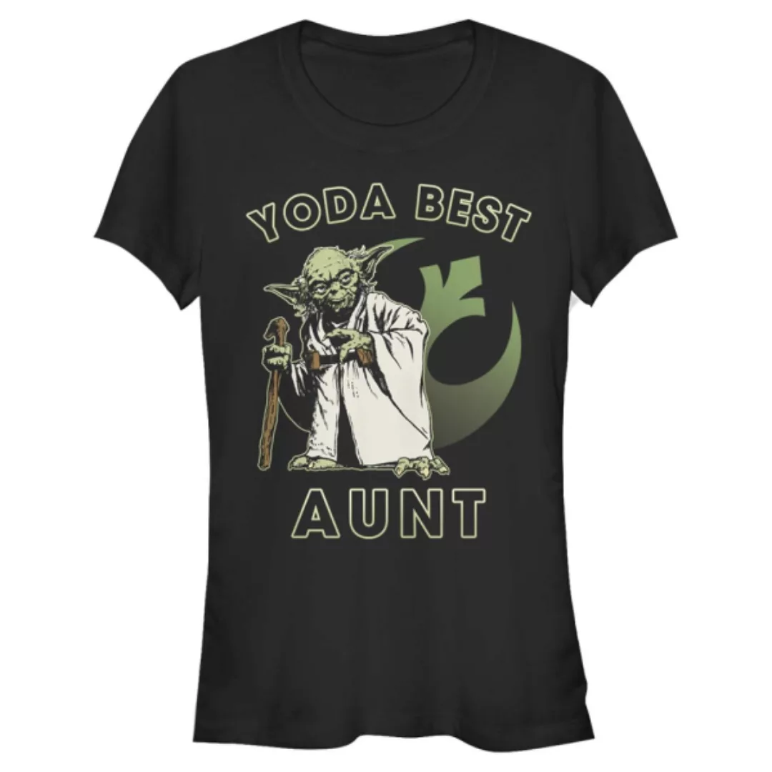 Star Wars - Yoda Best Aunt - Familie - Frauen T-Shirt günstig online kaufen