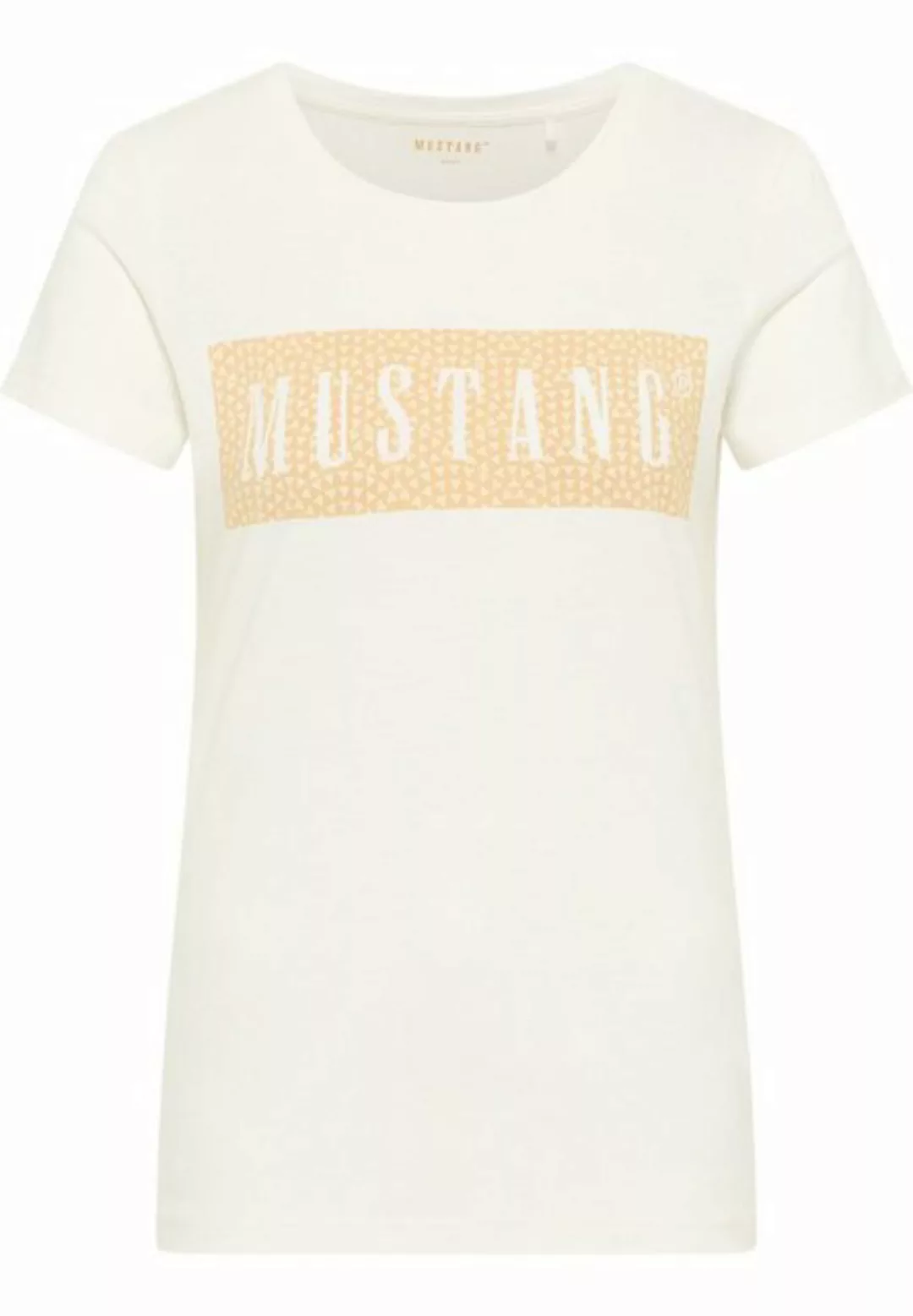 MUSTANG Kurzarmshirt Print-Shirt günstig online kaufen