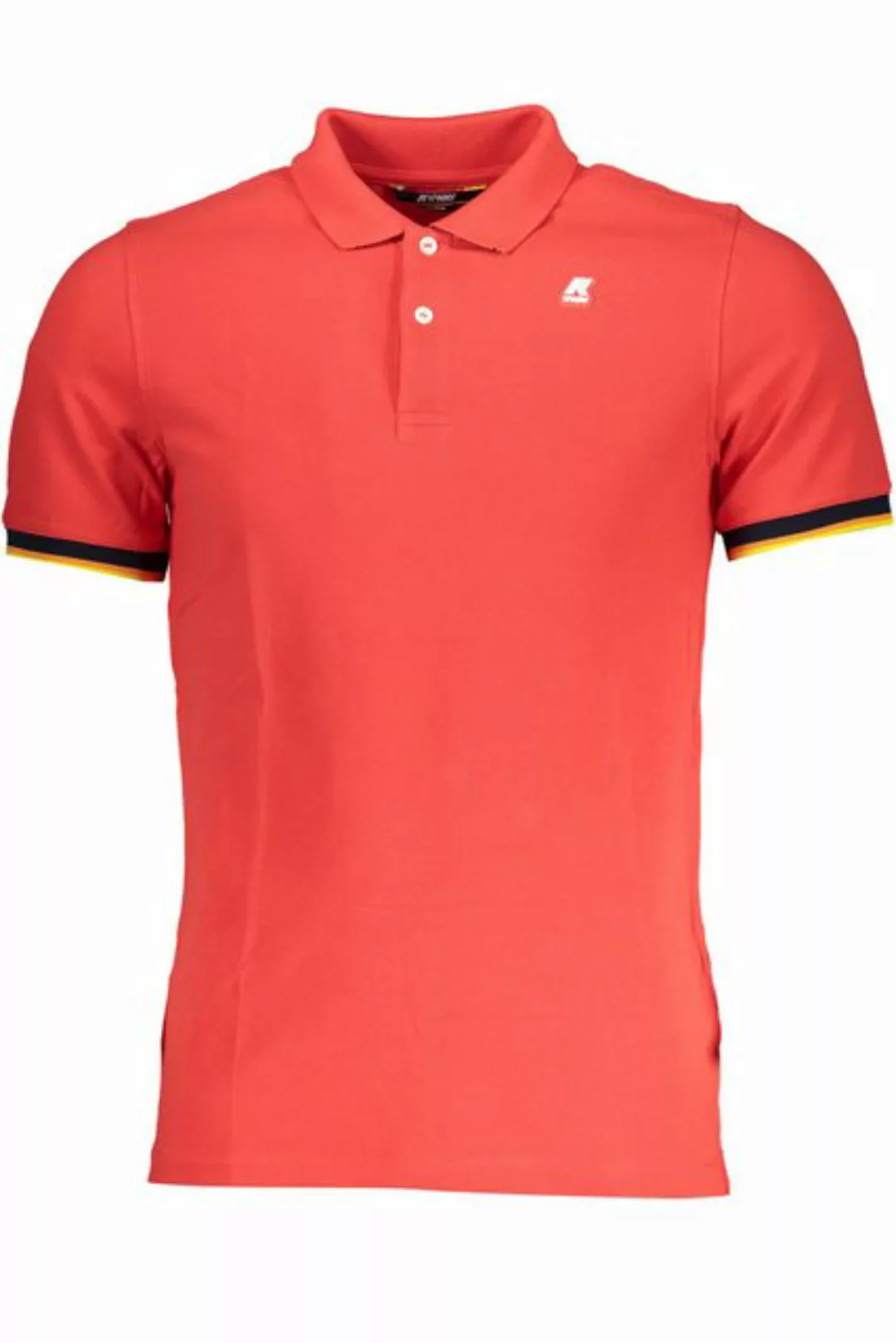 K-Way Poloshirt Elegantes Herren-Poloshirt Rot: Kurzarm mit günstig online kaufen