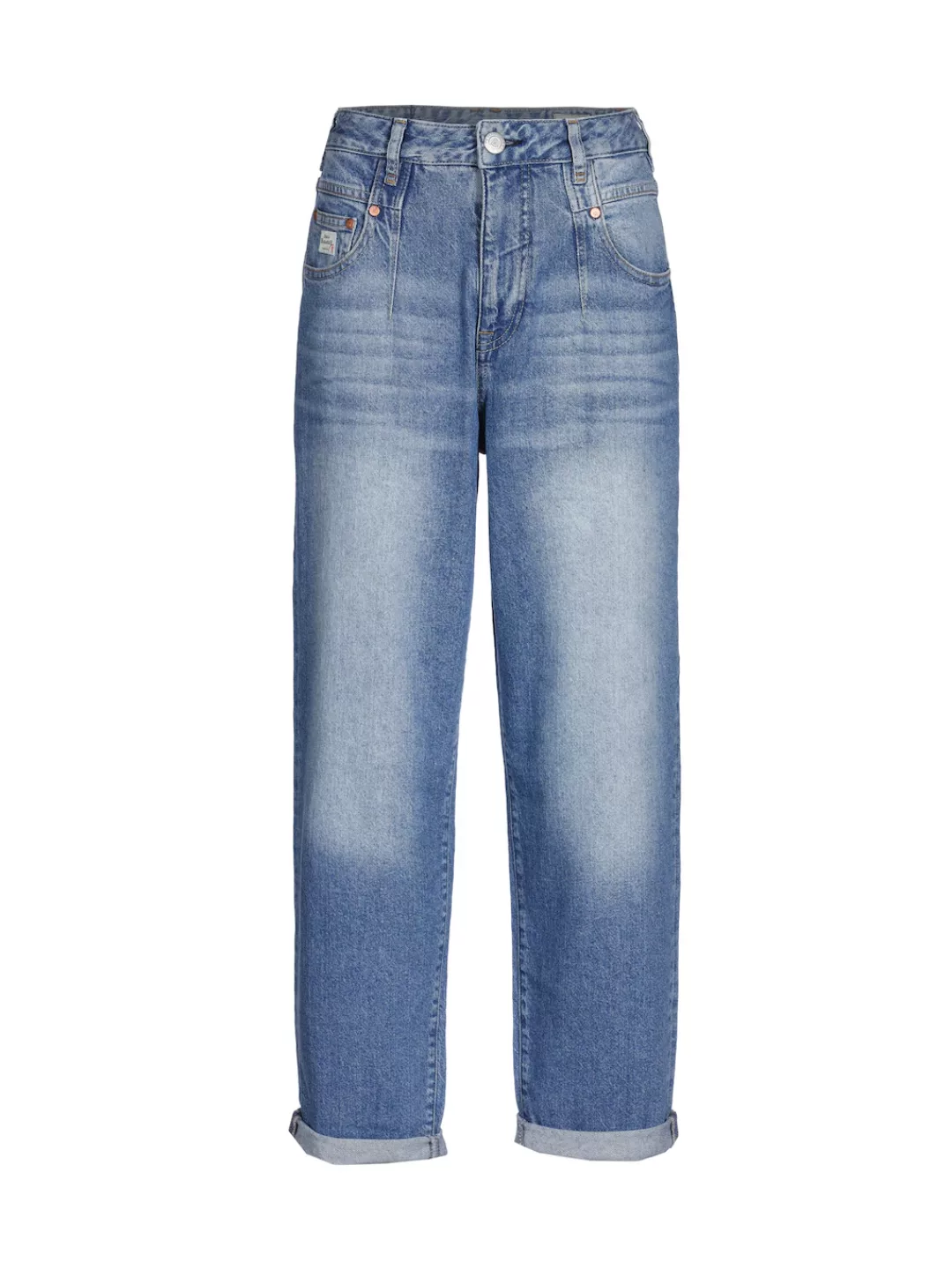 Herrlicher Straight-Jeans "Brooke Recycled Denim Light", krempelbar günstig online kaufen