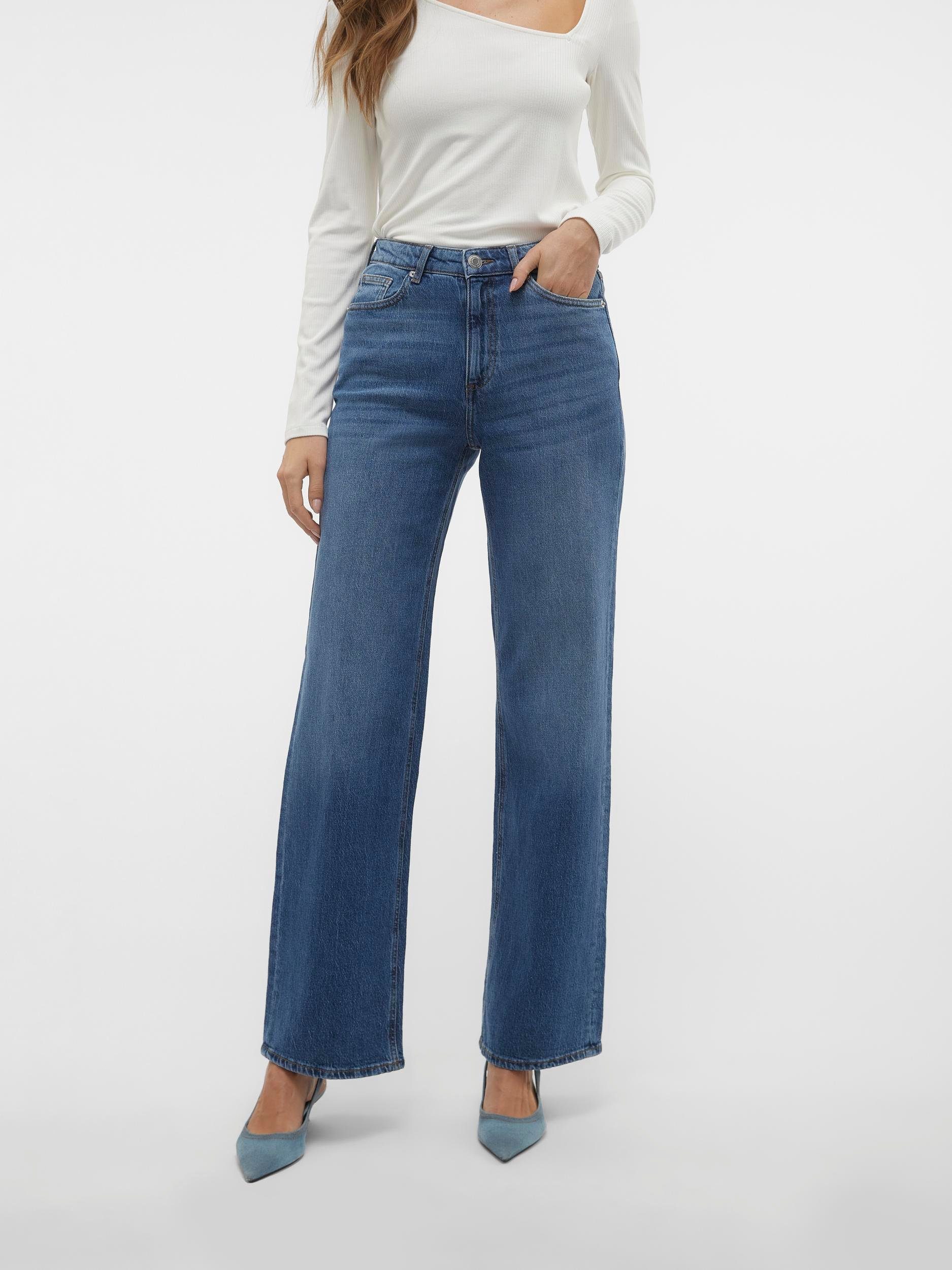 Vero Moda High-waist-Jeans VMTESSA HR WIDE günstig online kaufen