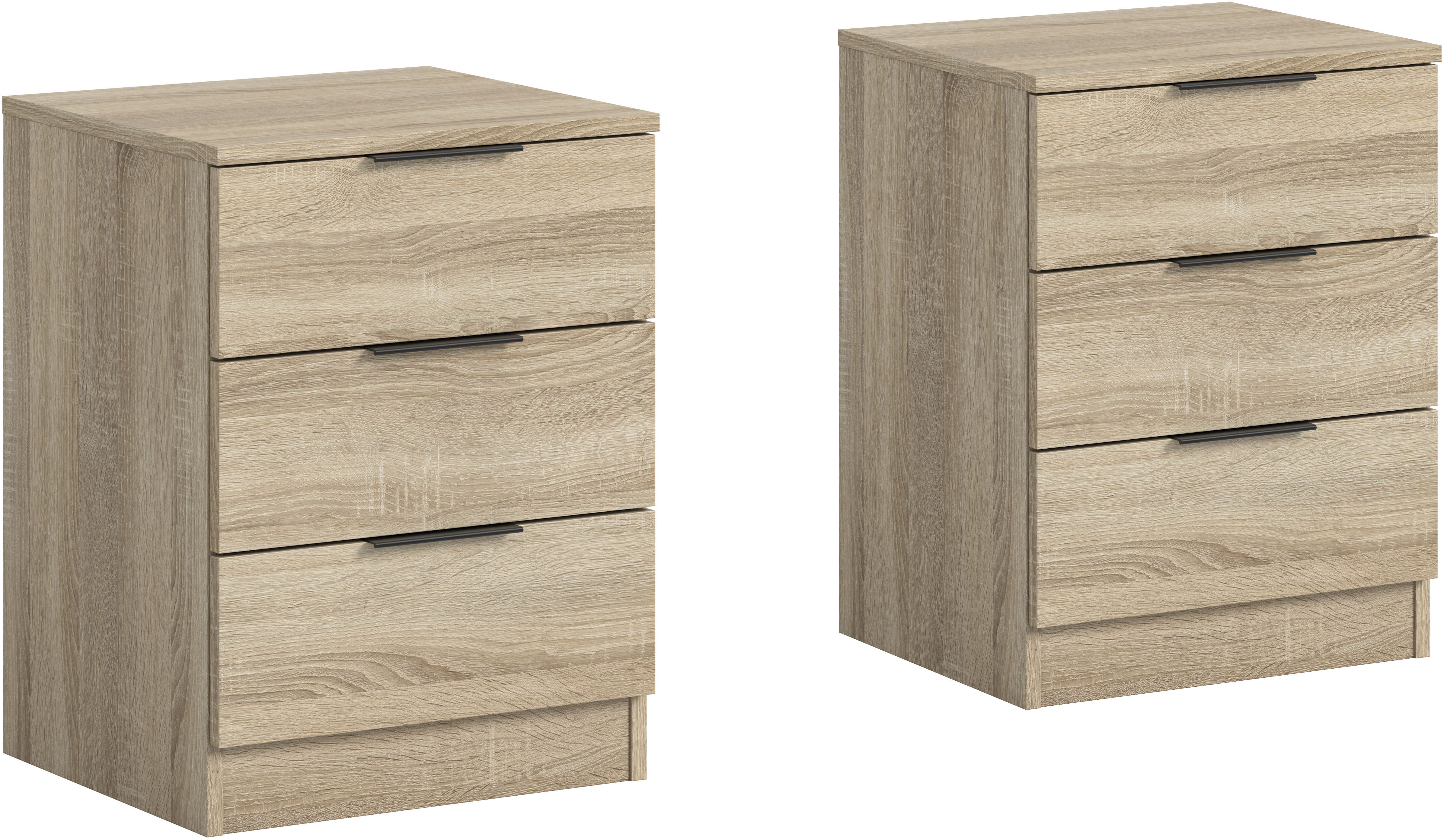 Home affaire Nachtkommode "Skarde 2 Nachttische, jeweils Breite: 45 cm", (S günstig online kaufen