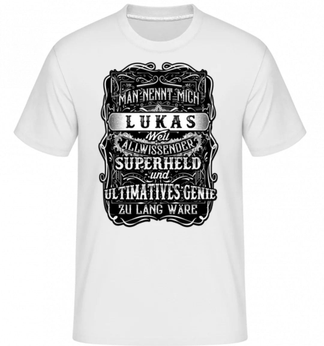 Man Nennt Mich Lukas · Shirtinator Männer T-Shirt günstig online kaufen