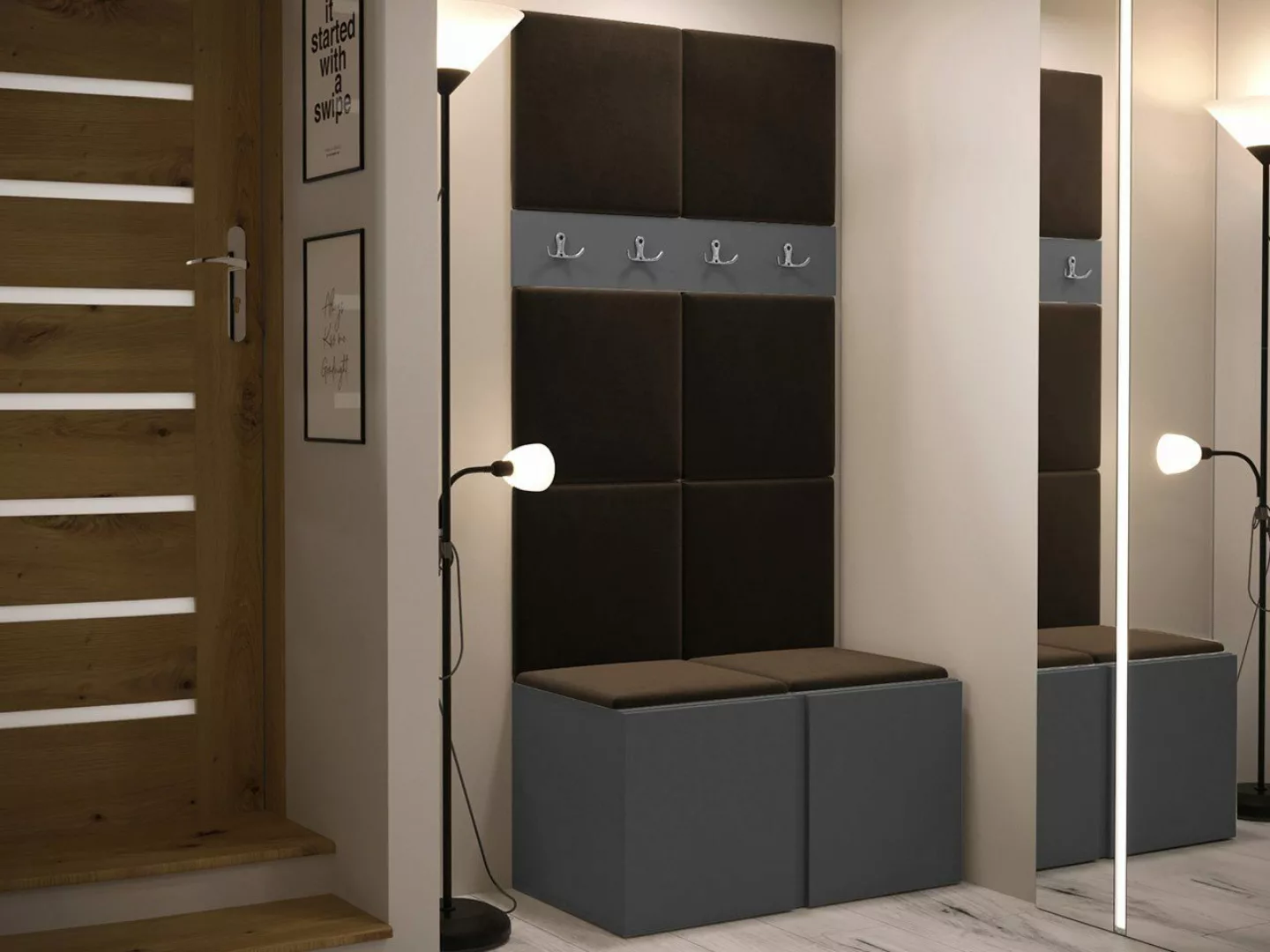 MIRJAN24 Garderoben-Set Orion IV, (Komplett-Set, mit günstig online kaufen