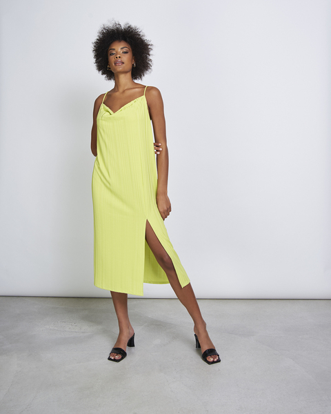 Midi Dress Helen Lime günstig online kaufen