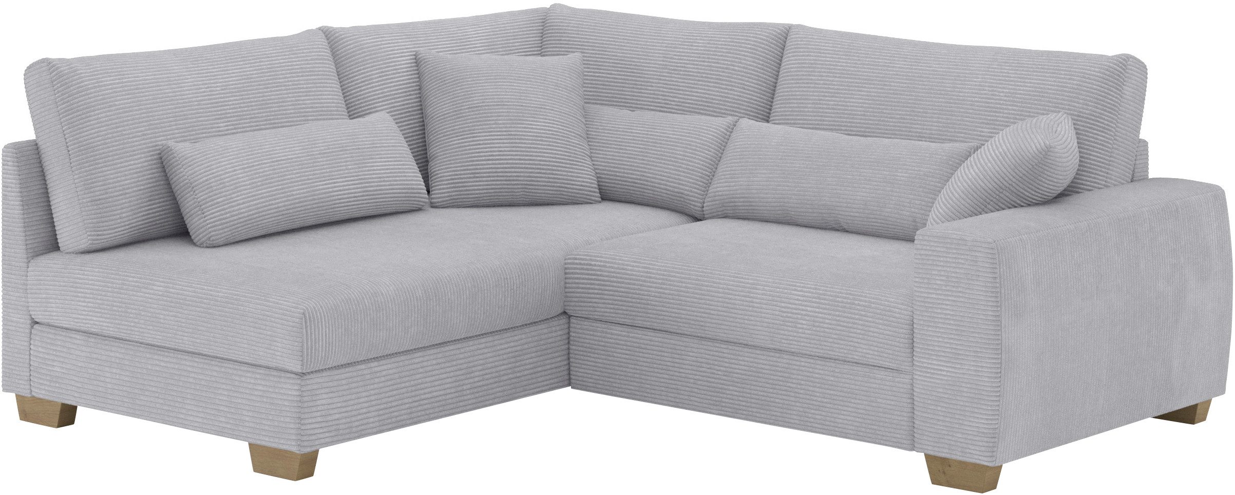 Mr. Couch Ecksofa "Helena L-Form, bis 140 kg belastbar", mit Taschenfederke günstig online kaufen