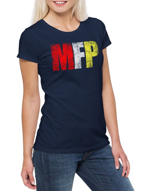 Urban Backwoods Print-Shirt Mad Max Damen T-Shirt Main Force Patrol Fury Ro günstig online kaufen