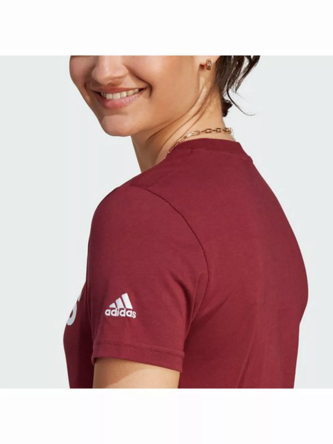 adidas Sportswear T-Shirt Große Größen Logo auf der Brust günstig online kaufen