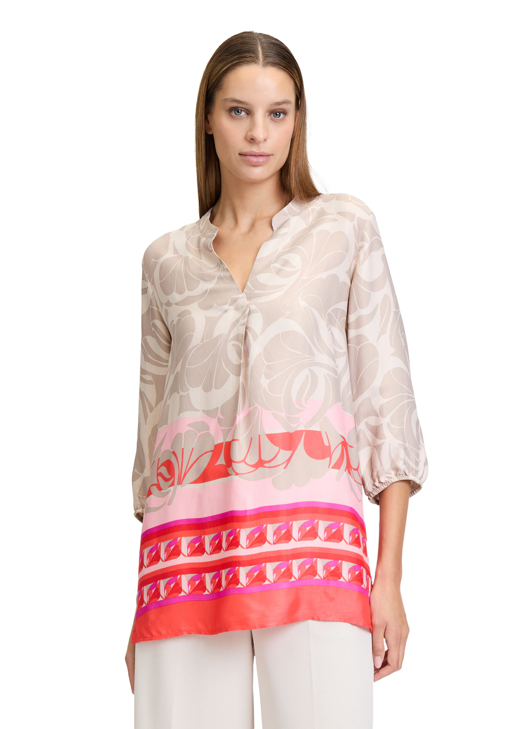 Betty Barclay Schlupfbluse "Betty Barclay Damen Schlupfbluse mit 3/4 Arm" günstig online kaufen