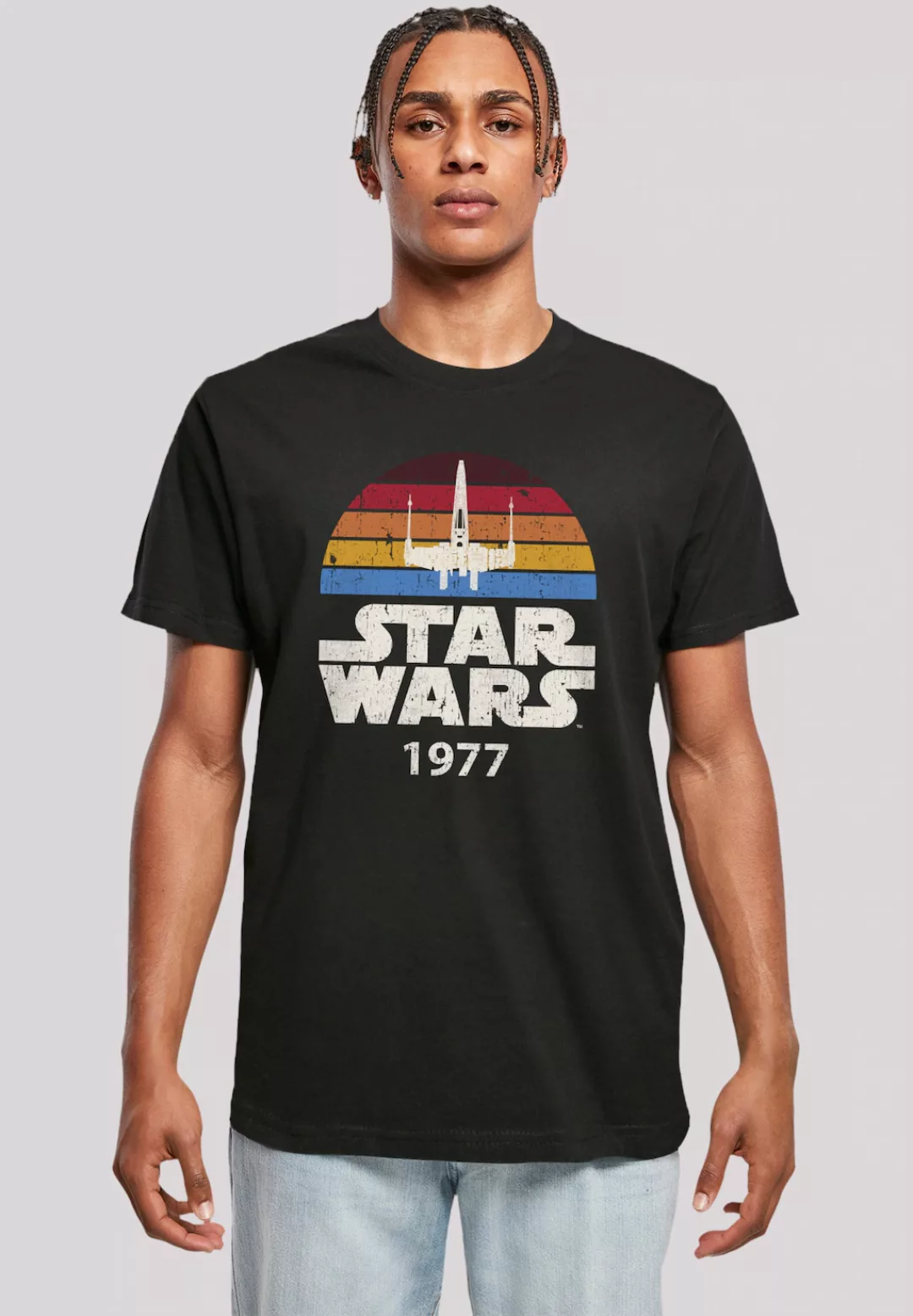 F4NT4STIC T-Shirt "Star Wars X-Wing Trip 1977 T", Premium Qualität günstig online kaufen