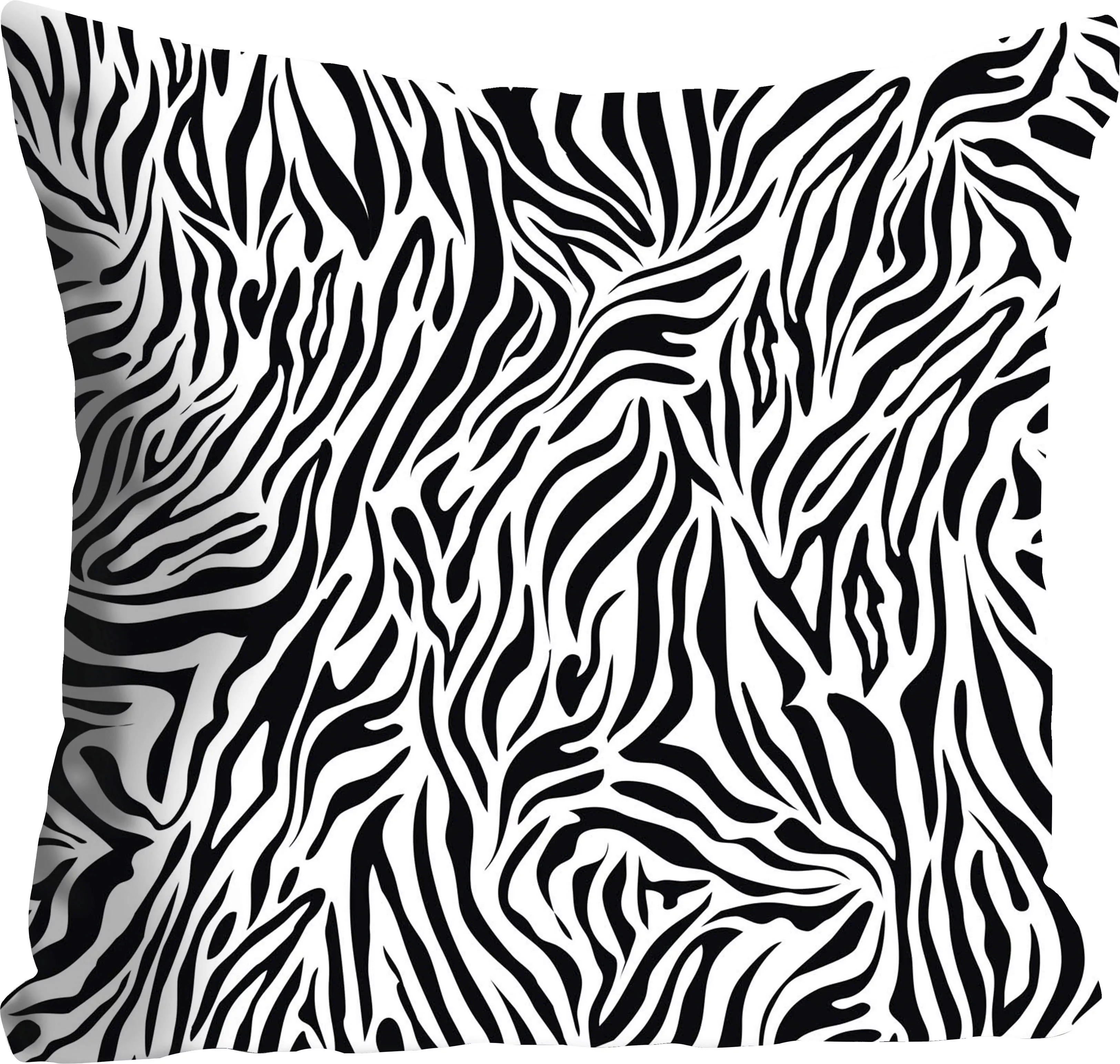 queence Dekokissen »Finn«, mit Animalprint im Zebra-Design, Kissenhülle ohn günstig online kaufen