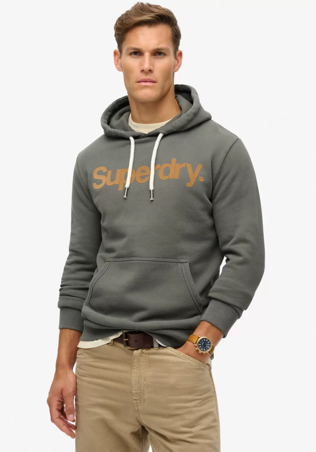 Superdry Kapuzensweatshirt CLASSIC CORE LOGO HOODIE günstig online kaufen