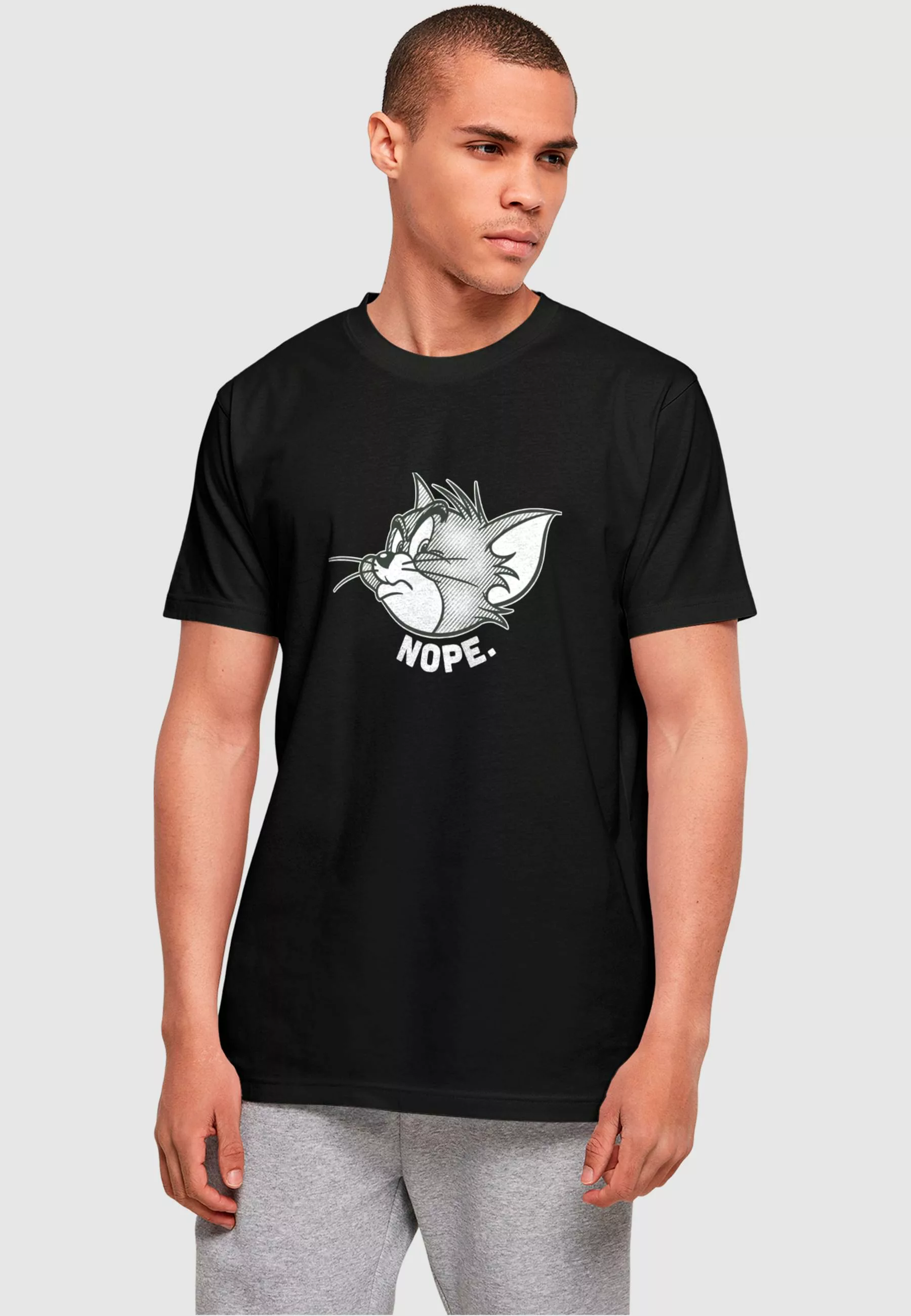 ABSOLUTE CULT T-Shirt "ABSOLUTE CULT Herren Tom and Jerry - Nope T-Shirt" günstig online kaufen