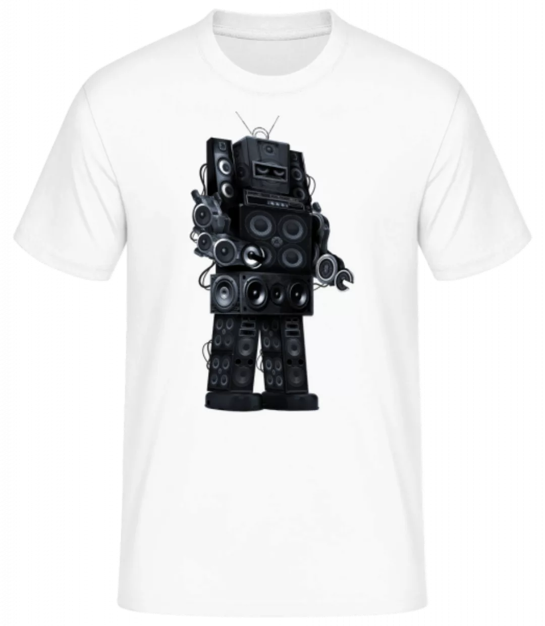 Ghettoblaster Roboter · Männer Basic T-Shirt günstig online kaufen