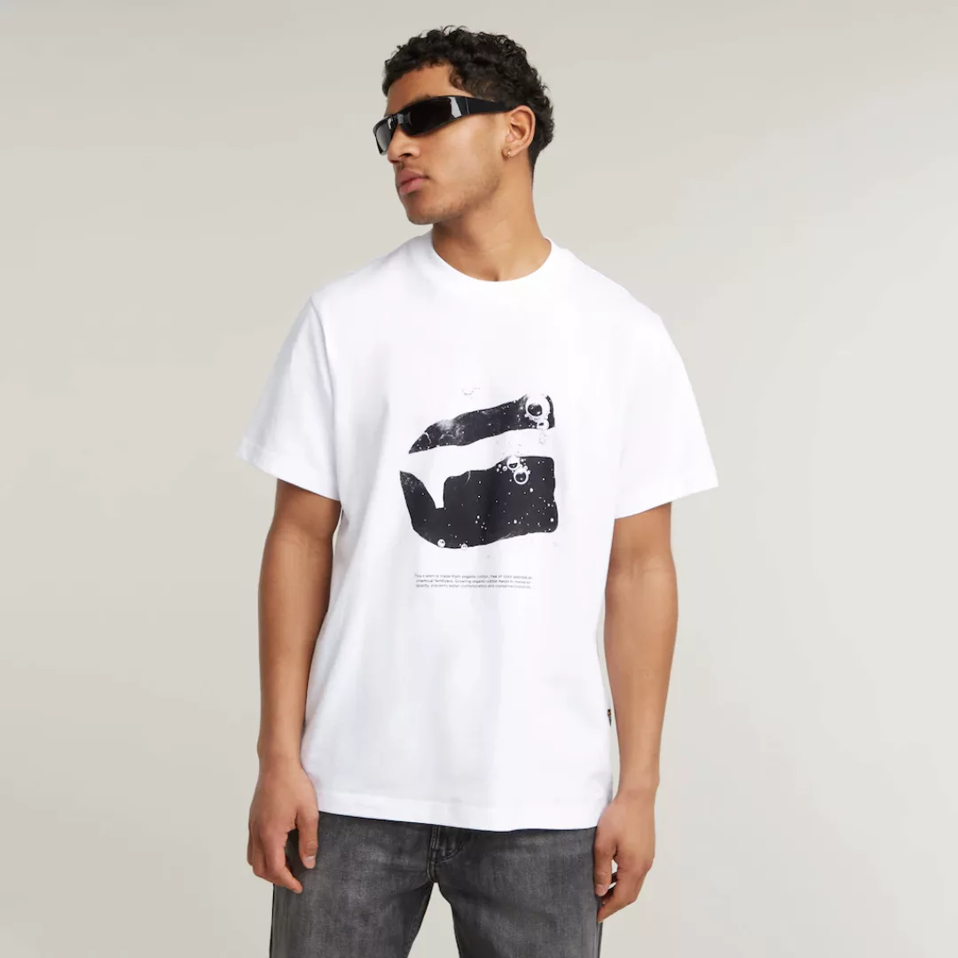 G-STAR T-Shirt Water burger loose r t günstig online kaufen