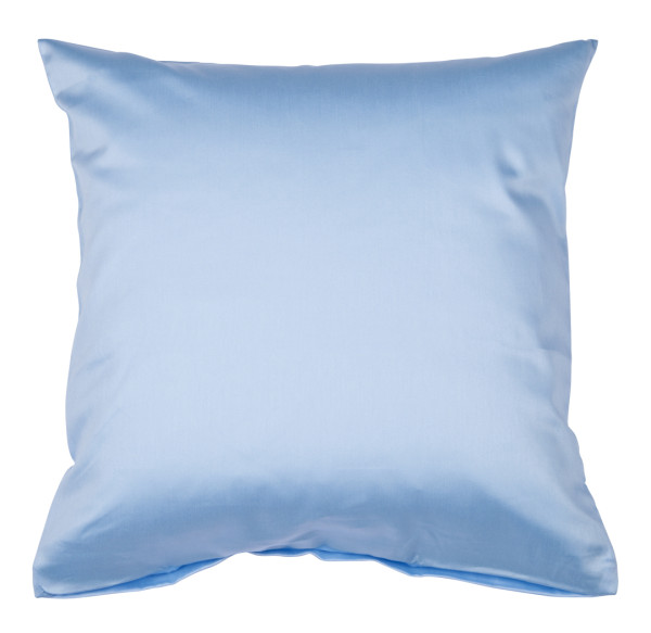 Janine Janine Mako-Satin Bettwäsche Colors 31001 hellblau Größe:  40x40 cm günstig online kaufen