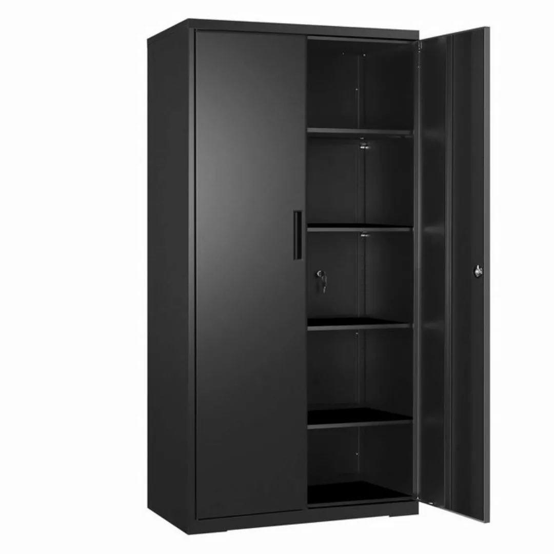 SONGMICS Aktenschrank Mehrzweckschrank, Aufbewahrungsschrank, für Garage günstig online kaufen