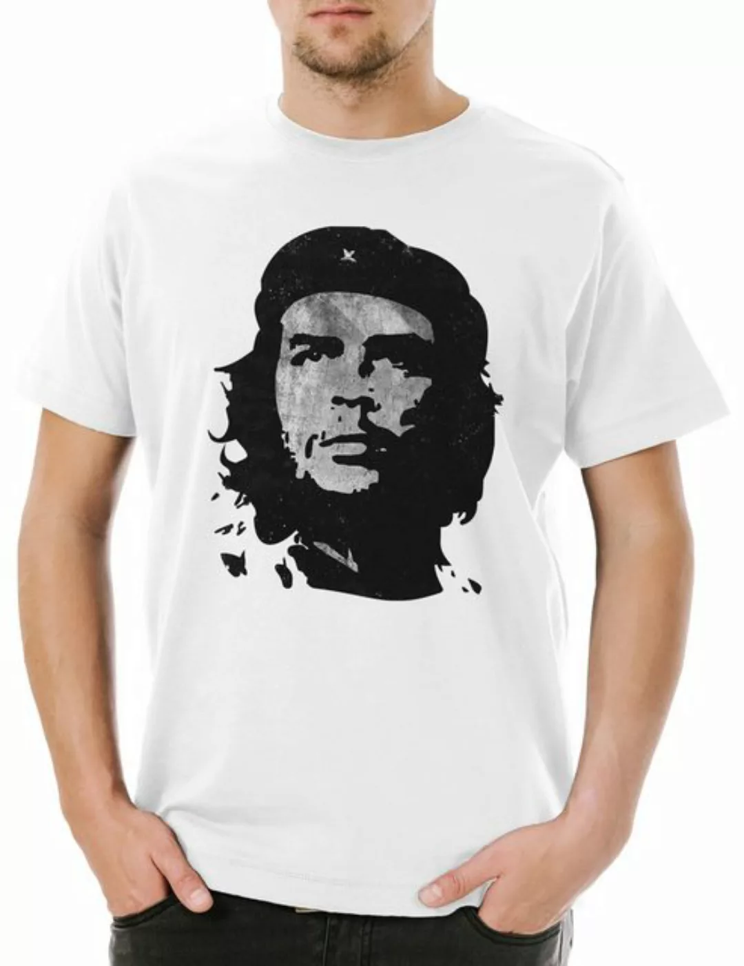 Urban Backwoods Print-Shirt Classic Che Guevara Portrait III Herren T-Shirt günstig online kaufen