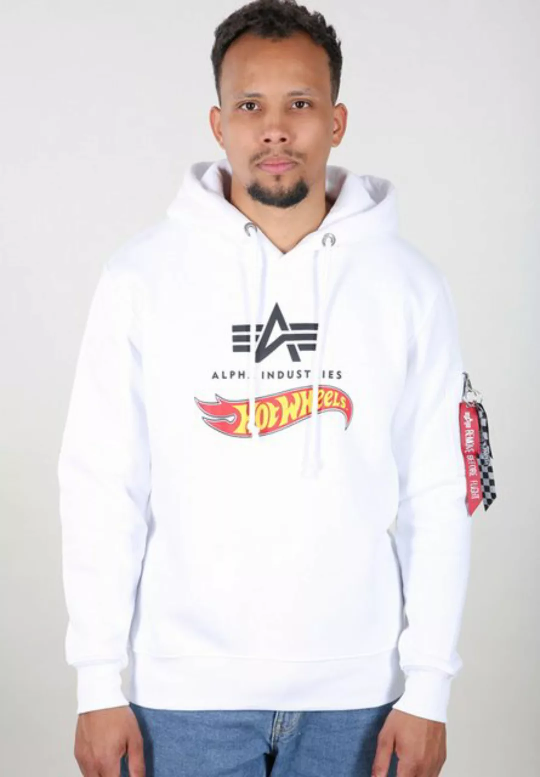 Alpha Industries Hoodie Alpha Industries Men - Hoodies Hot Wheels Flag Hood günstig online kaufen