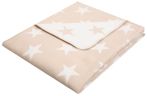 Lüttenhütt Wohndecke »Adina«, mit tollen Sternen, Kuscheldecke, 180 x 140 c günstig online kaufen