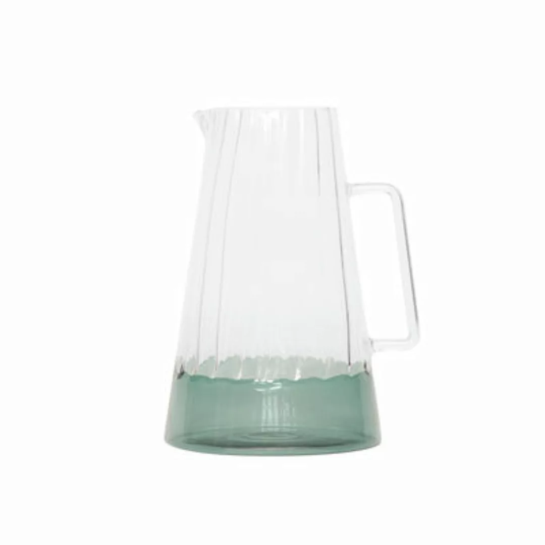 Karaffe Eclat glas transparent / Mundgeblasenes Glas - 1,9 L - Maison Sarah günstig online kaufen