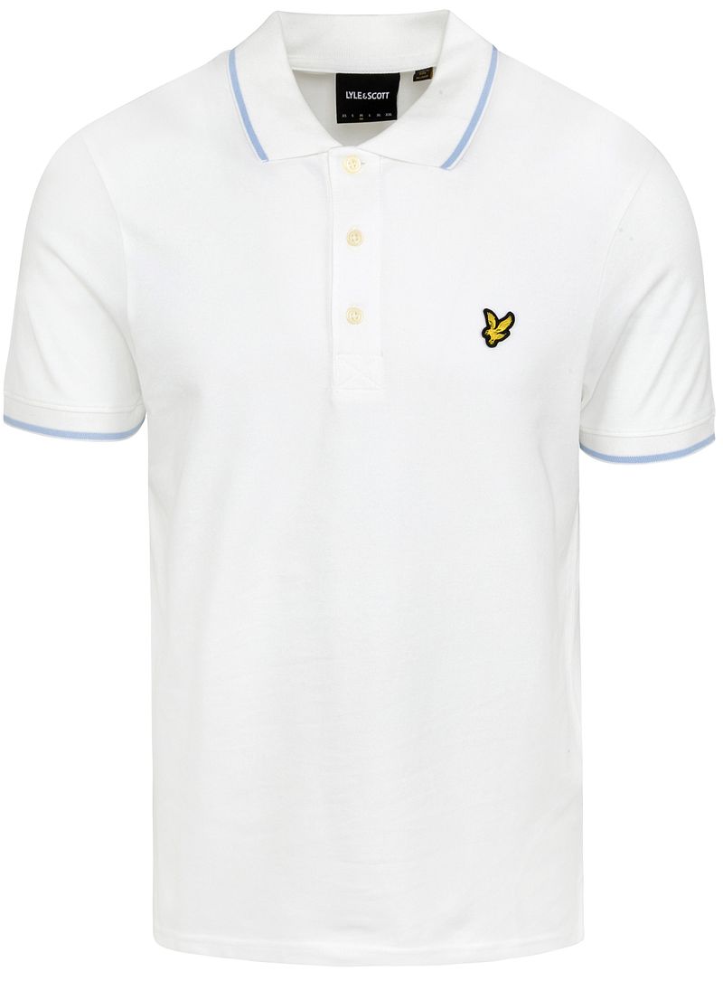 Lyle and Scott Polo Wit - Größe S günstig online kaufen