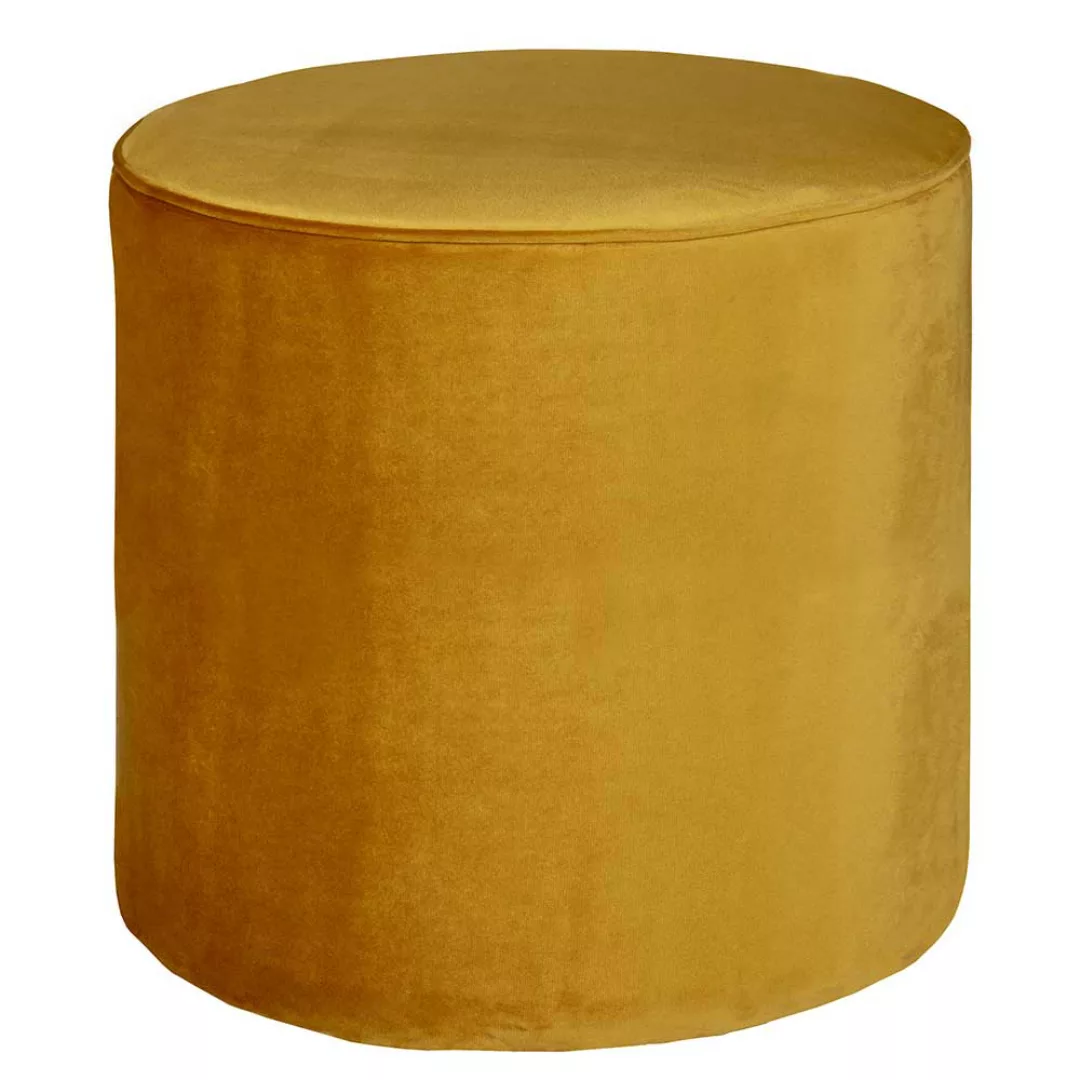 Sitzhocker Pouf in Gelb modern günstig online kaufen