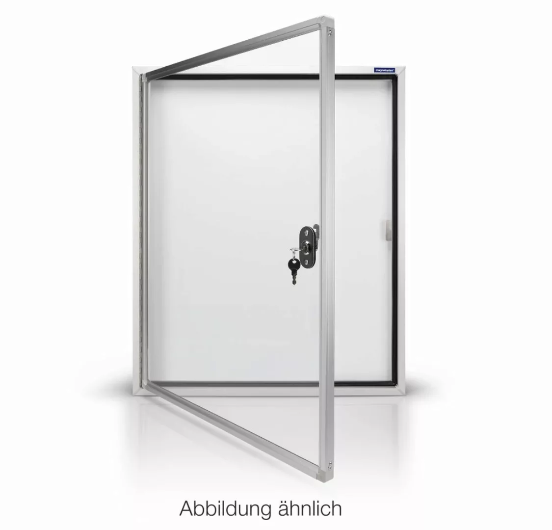 magnetoplan® Hängevitrine Außenschaukasten CC - 12xDIN A4 - Metallrückwand günstig online kaufen