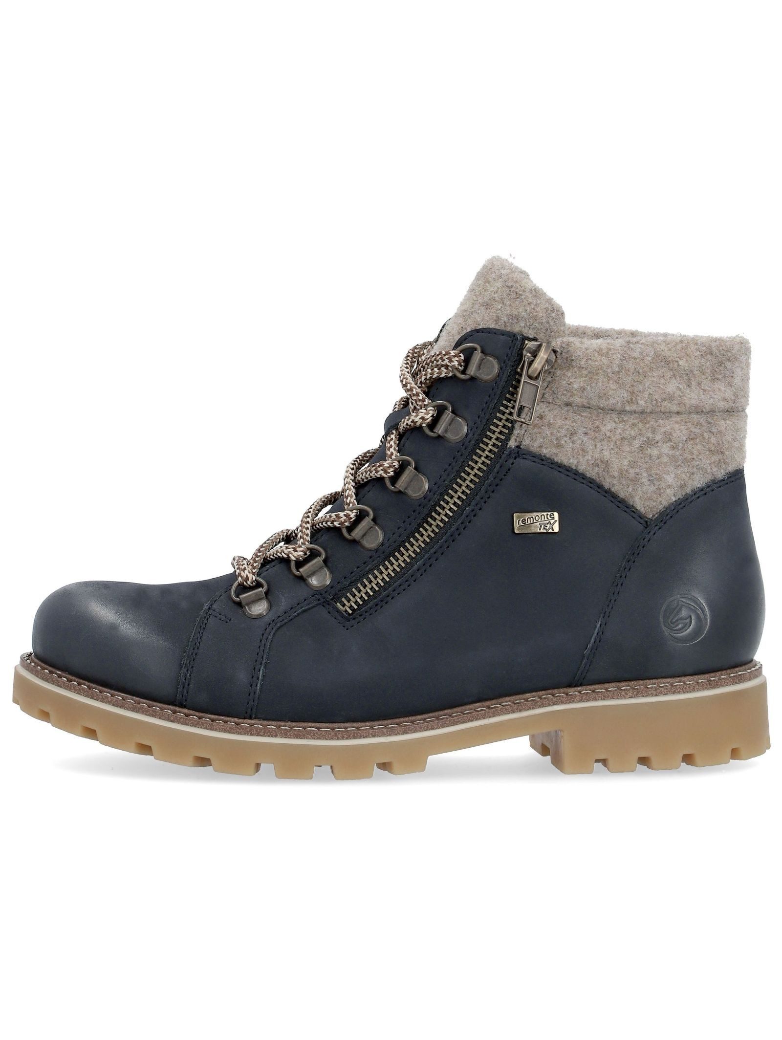 Remonte Remonte Stiefelette Veloursleder Schnürstiefelette günstig online kaufen