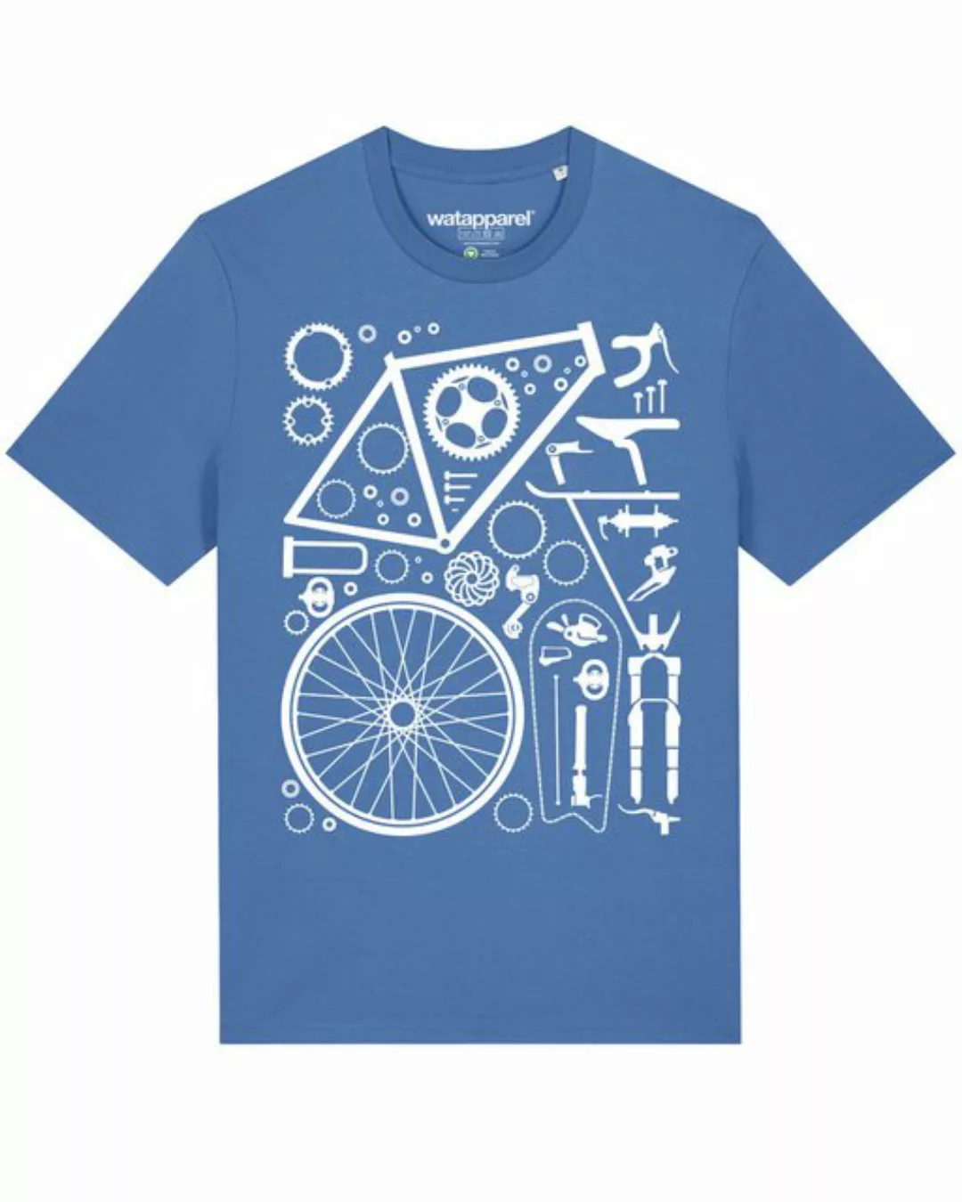 wat? Apparel Print-Shirt Fahrradteile (1-tlg) günstig online kaufen