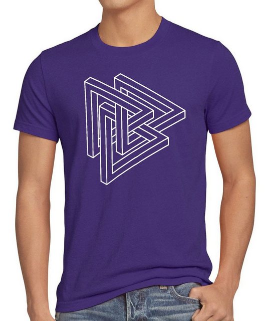 style3 T-Shirt Penrose Big Bang Sheldon Escher Cooper Dreieck Würfel Theory günstig online kaufen