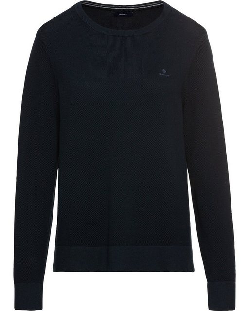 Gant Strickpullover Damen Piqué-Pullover günstig online kaufen