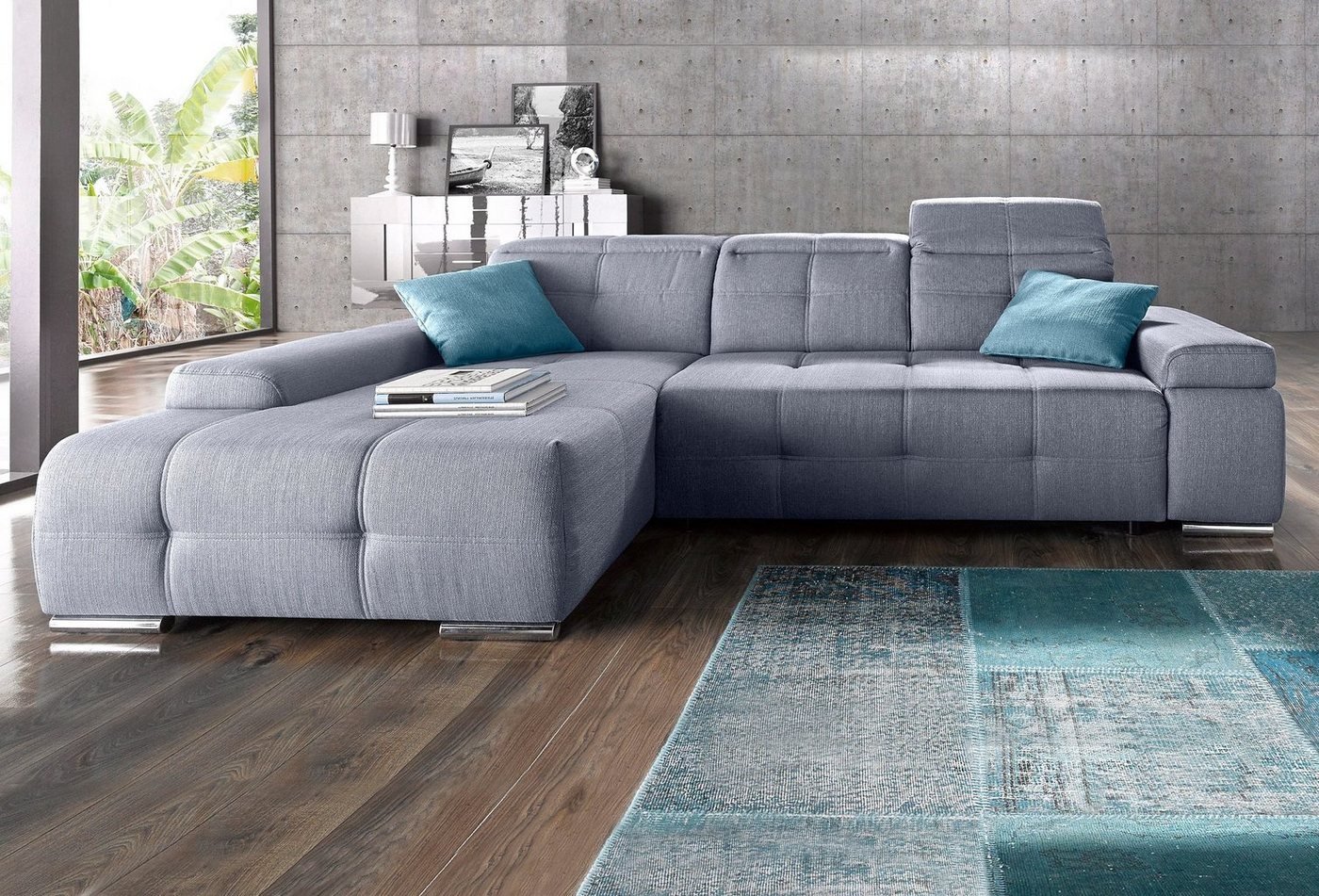 sit&more Ecksofa "Mistral L-Form", wahlweise mit Bettfunktion günstig online kaufen