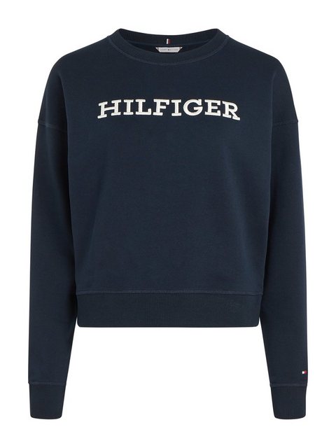 Tommy Hilfiger Sweatshirt REG MONOTYPE EMB SWEATSHIRT mit markanter Hilfige günstig online kaufen