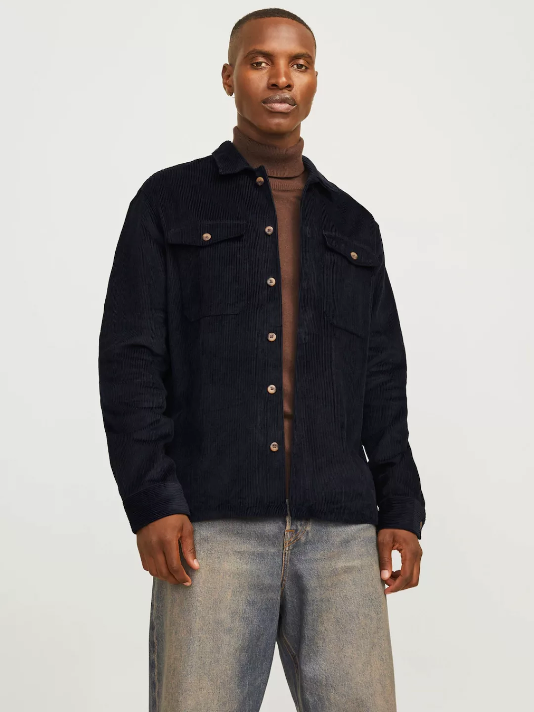 Jack & Jones Langarmhemd JJEEDDIE CORDUROY OVERSHIRT LS SN günstig online kaufen