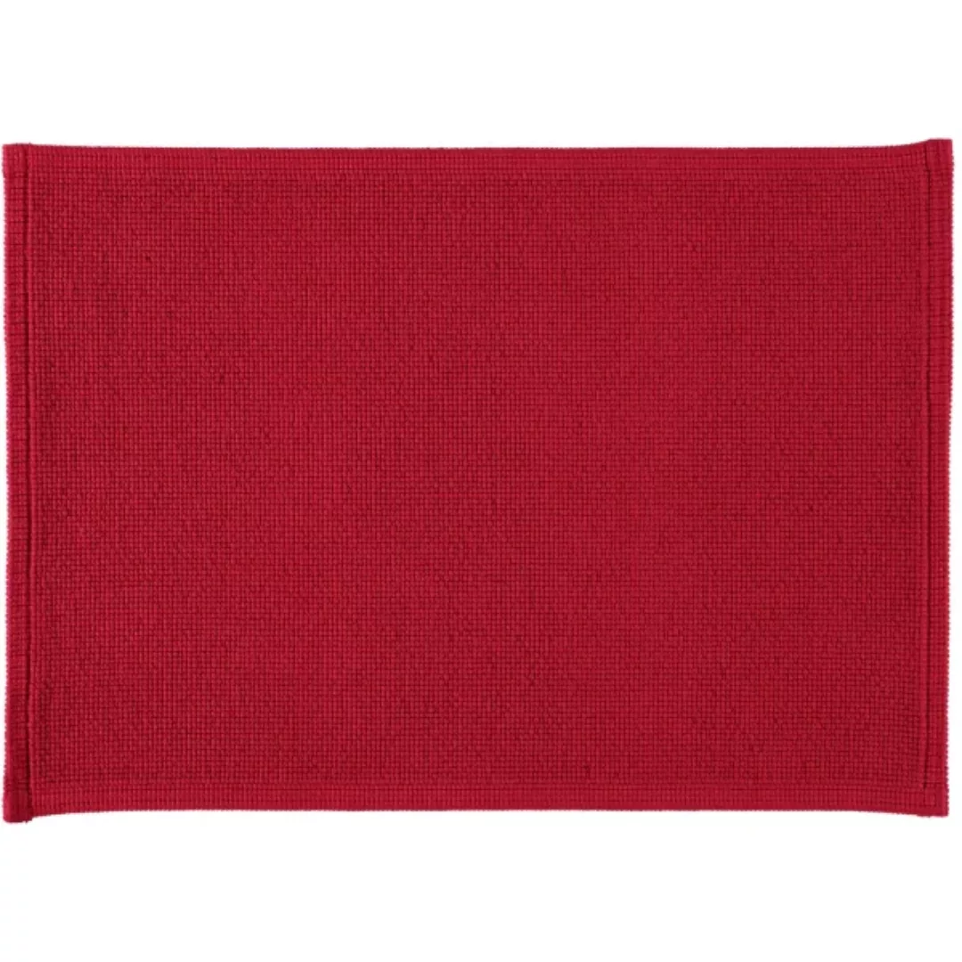 Rhomtuft - Badteppiche Plain - Farbe: cardinal - 349 - 50x70 cm günstig online kaufen