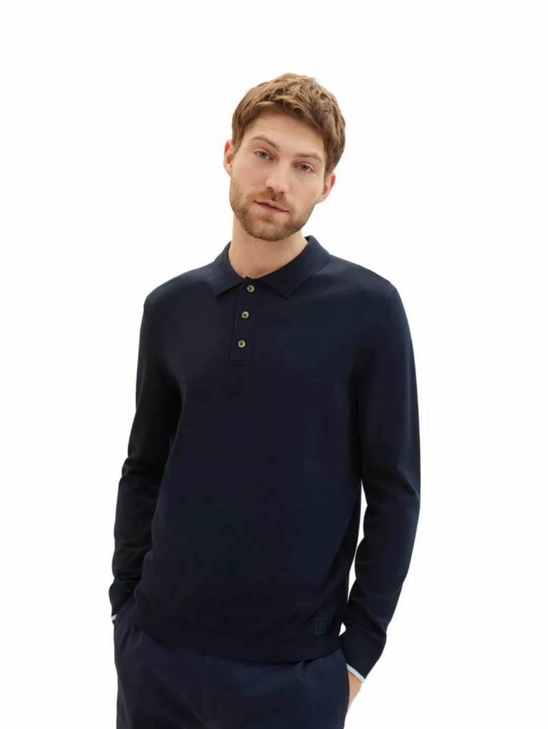 TOM TAILOR Polokragenpullover mit LENZING(TM) ECOVERO(TM) günstig online kaufen