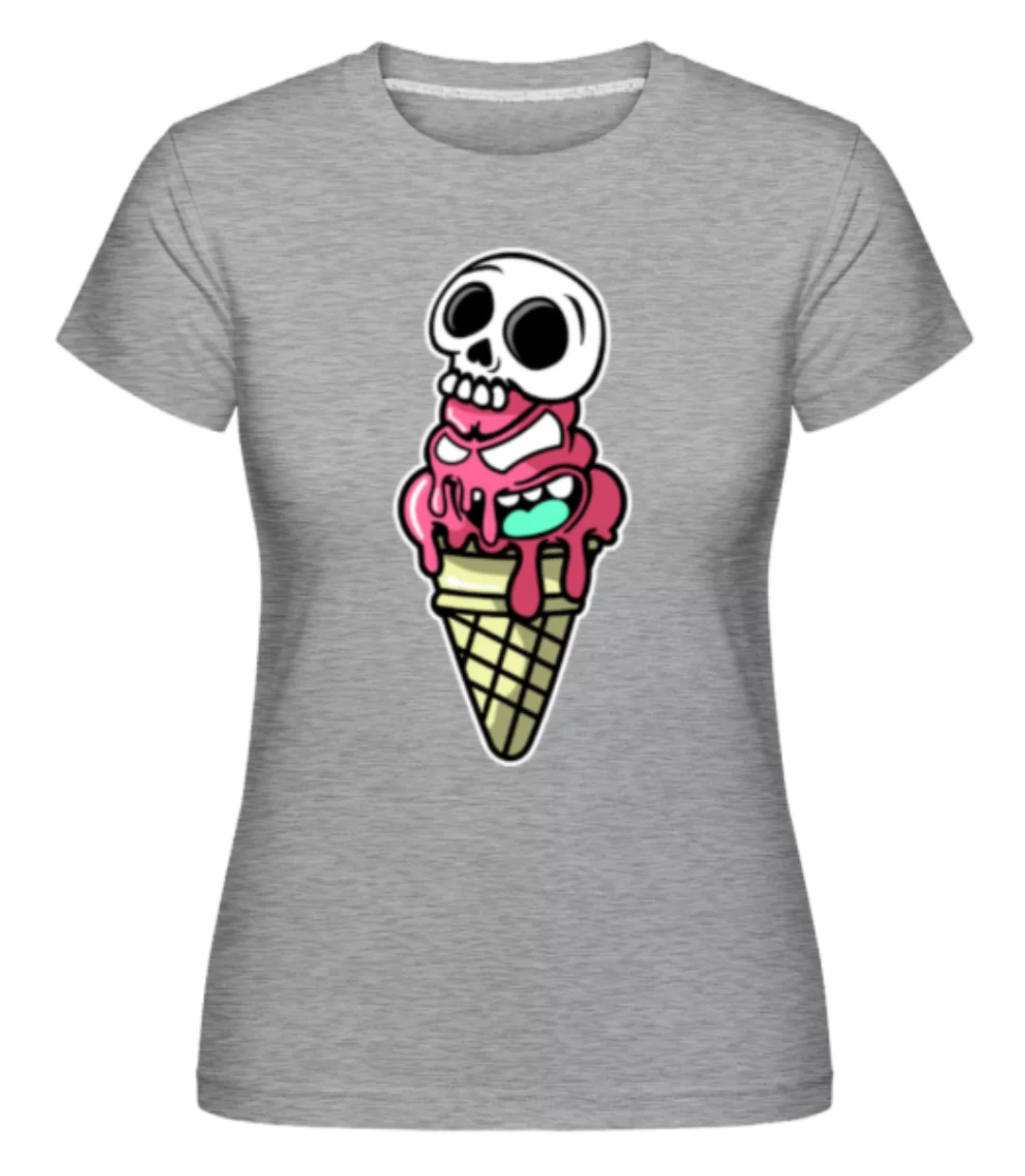 Skull Ice Cream · Shirtinator Frauen T-Shirt günstig online kaufen