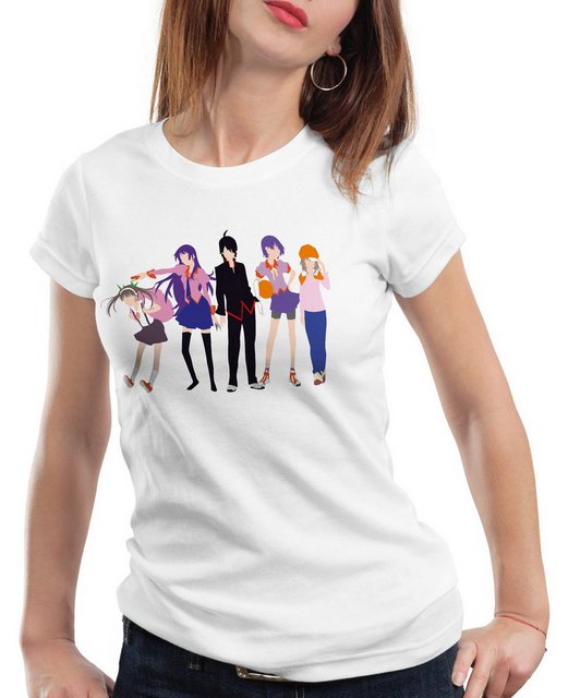 style3 T-Shirt Bakemonogatari serie anime Nekomonogatari slice vampire mang günstig online kaufen