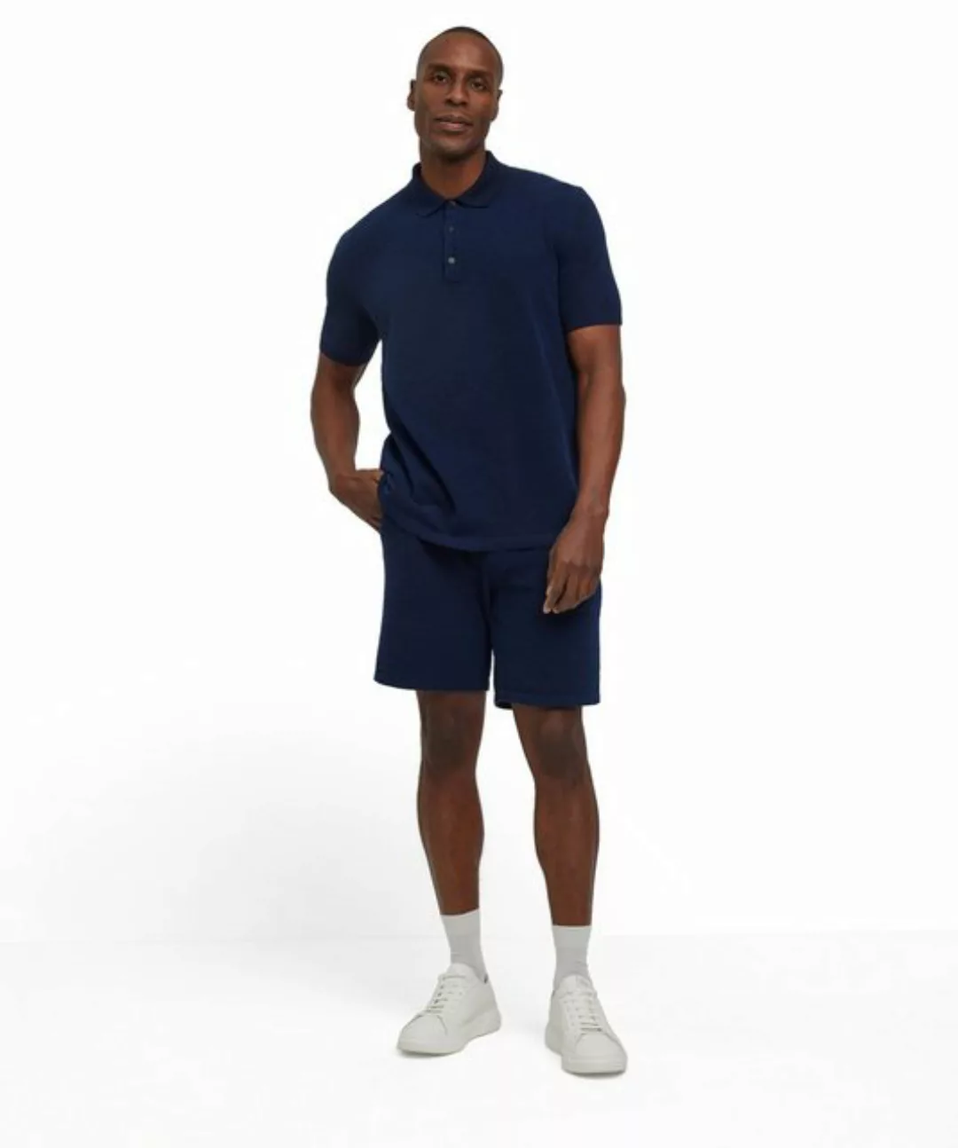 FALKE Poloshirt mit sportiver Frottee-Struktur günstig online kaufen